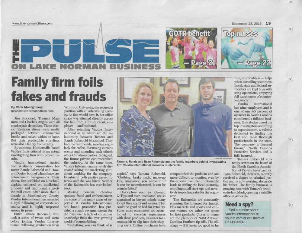 Read more about the article Family Firm Foils Fakes and Frauds